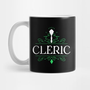 Cleric Character Class Tabletop RPG Gaming Mug